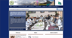 Desktop Screenshot of kana.gov.pk