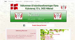 Desktop Screenshot of kana.dk